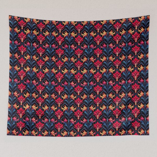 Item preview, Modern floral design inspired by Gothic Pop and Rococo style designed and sold by Pflugart.