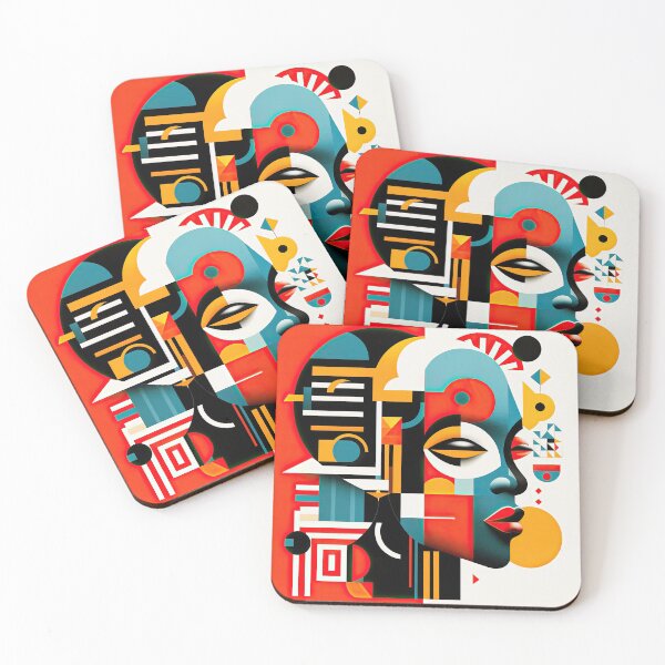 Item preview, African Style Bauhaus Design designed and sold by ArtificialGenes.