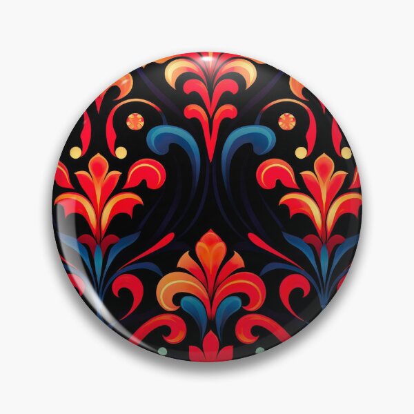 Item preview, Modern floral design inspired by Gothic Pop and Rococo style designed and sold by Pflugart.