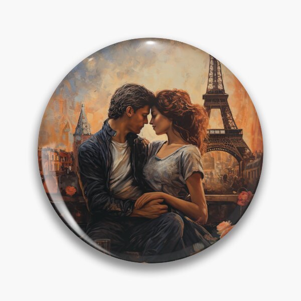 Item preview, Lovers in Paris designed and sold by VasaJeBre.