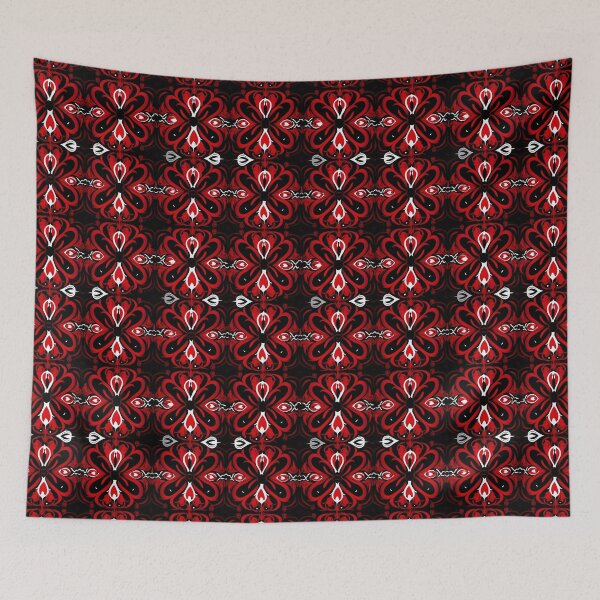 Item preview, Modern floral design inspired by Gothic Pop and Rococo style designed and sold by Pflugart.