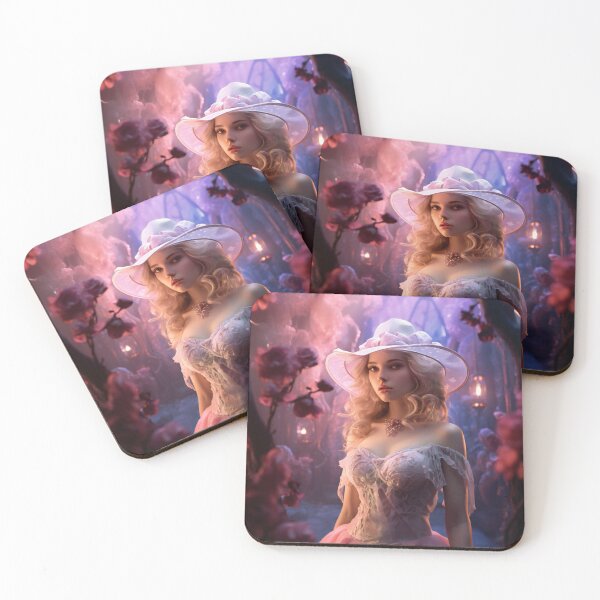 Item preview, Mysterious Lady in the secret Garden 4 designed and sold by Red Witch Art.