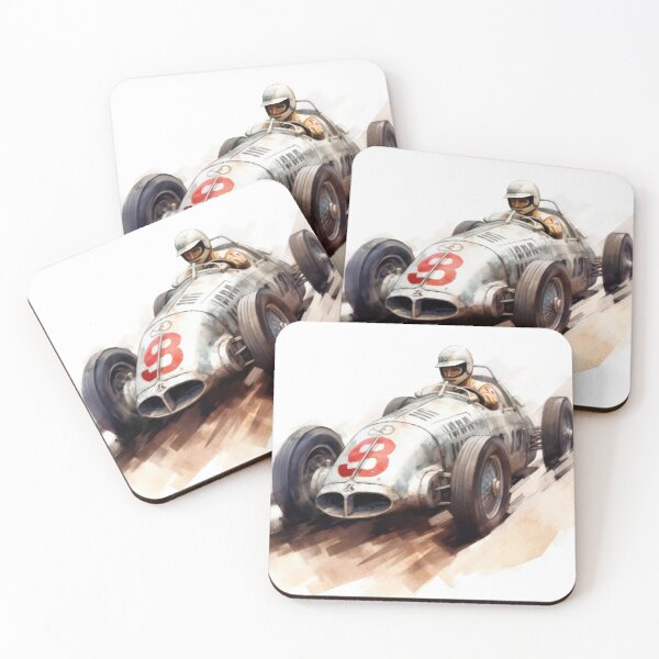 Item preview, Classic racing car designed and sold by PixelPack Design.