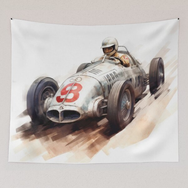 Item preview, Classic racing car designed and sold by PixelPack Design.
