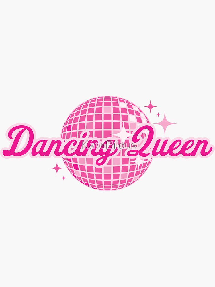 Pink Disco Ball Sticker for Sale by graceflatt