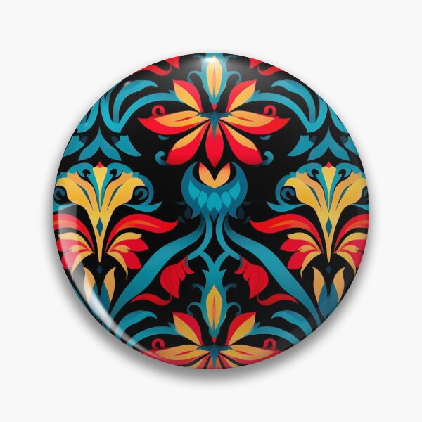Item preview, Modern floral design inspired by Gothic Pop and Rococo style designed and sold by Pflugart.