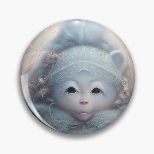 Item preview, Adorable monkey princess, delicate, majestic, fable, fantasy, baby designed and sold by Cyber Kids.
