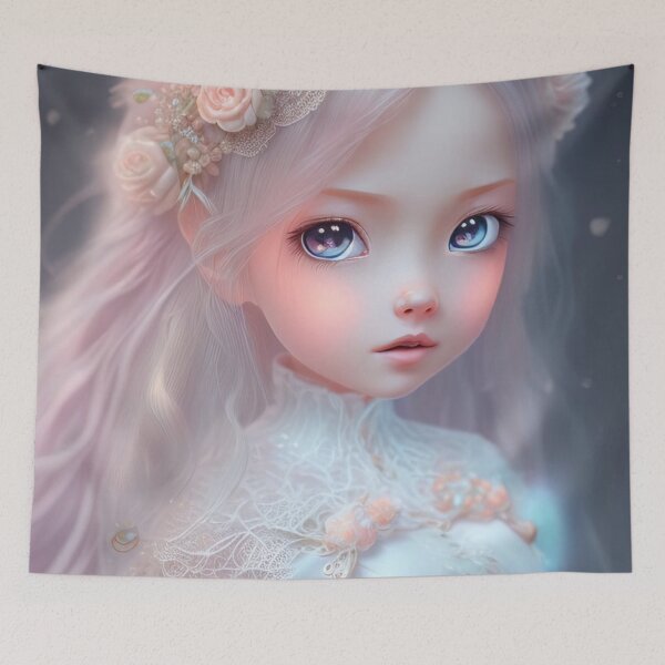 Item preview, Adorable princess, delicate, majestic, fable, fantasy, girl designed and sold by Cyber Kids.