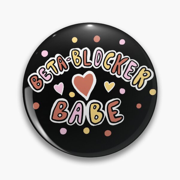 Item preview, Beta-Blocker Babe designed and sold by Allison Ross.