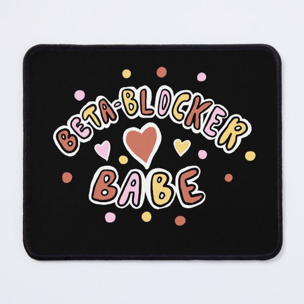 Item preview, Beta-Blocker Babe designed and sold by Allison Ross.