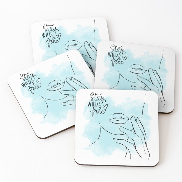 Item preview, Stay wild and free designed and sold by Moon---Cactus.