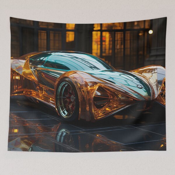 Item preview, Futuristic Supercar Cyborg Dragon Concept 7 designed and sold by Art by Lilia.