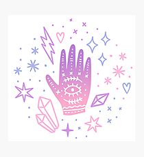 Magic hands Photographic Print