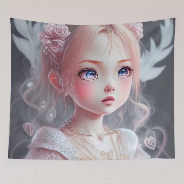 Item preview, Adorable princess, delicate, majestic, fable, fantasy, girl designed and sold by Cyber Kids.