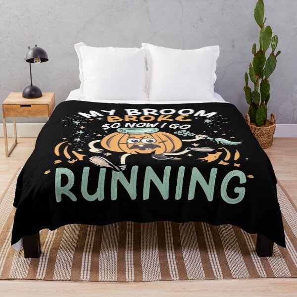 Item preview, My Broom Broke So Now I Go Running Gift designed and sold by TMelonShop.