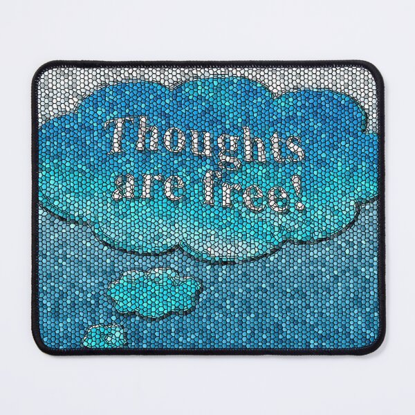 Item preview, A tee called 'Thoughts Are Free'  designed and sold by Buckwig.