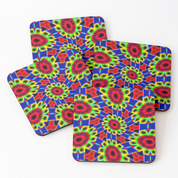 Item preview, Colorful Neon Flowers designed and sold by Patternflower.