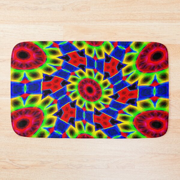 Item preview, Colorful Neon Flowers designed and sold by Patternflower.