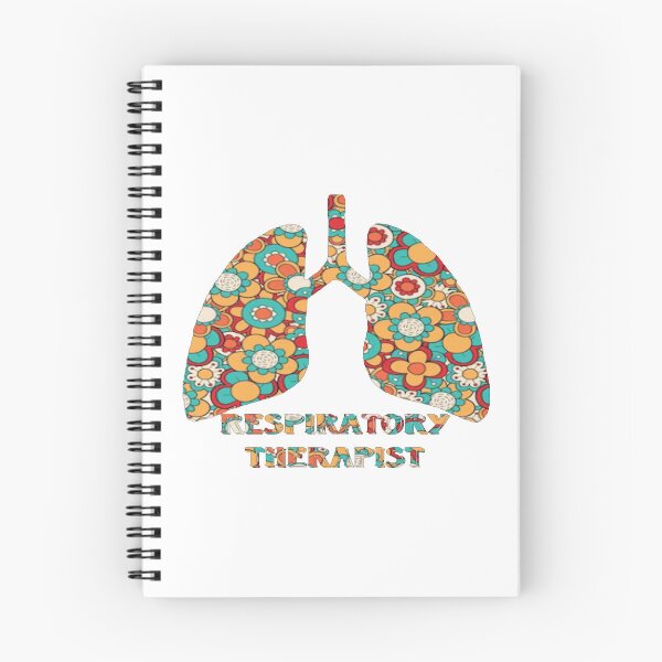 Item preview, Dark Floral Lungs And says Respiratory Therapy designed and sold by natnat7w.