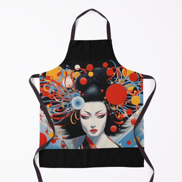 Item preview, Geisha in the style of Kazumasa Nagai designed and sold by AI-Only Creations.