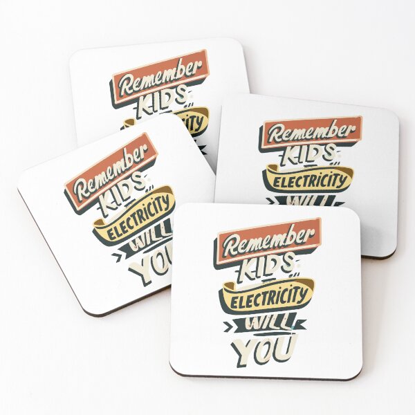 Item preview, Remember Kids Electricity Will Kill You | Safety First designed and sold by InkBlvd.
