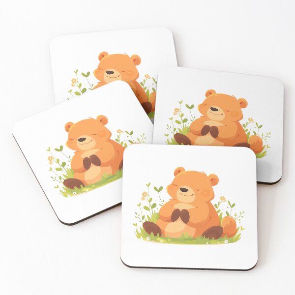 Item preview, Cute Smiling Bear designed and sold by whimsizoo.