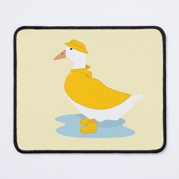 Item preview, Pretty white duck in raincoat and gumboots designed and sold by EarlGrey88.
