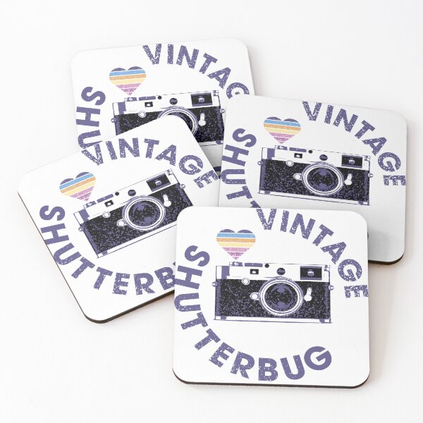 Item preview, Retro Camera Nostalgia: Vintage Shutterbug Photography Design designed and sold by BlueRoadX.