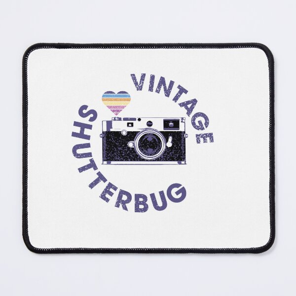 Item preview, Retro Camera Nostalgia: Vintage Shutterbug Photography Design designed and sold by BlueRoadX.