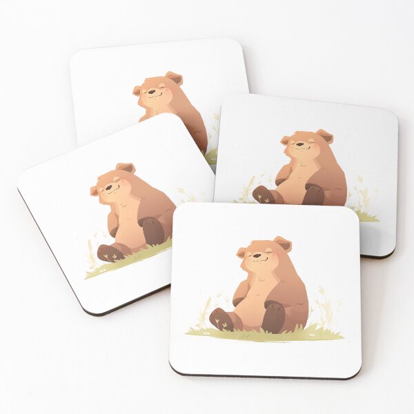 Item preview, Cute Smiling Bear designed and sold by whimsizoo.