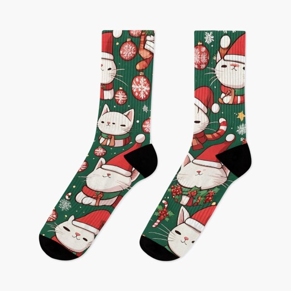 Item preview, Adorable Christmas Cats designed and sold by SeamCraft.