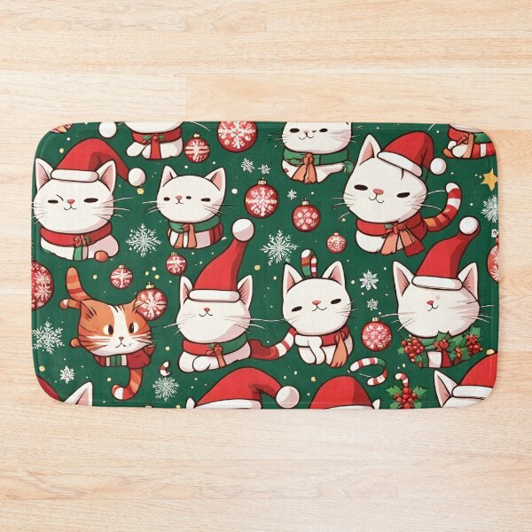 Item preview, Adorable Christmas Cats designed and sold by SeamCraft.