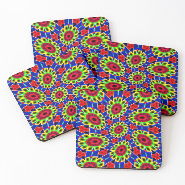 Item preview, Colorful Neon Flowers designed and sold by Patternflower.