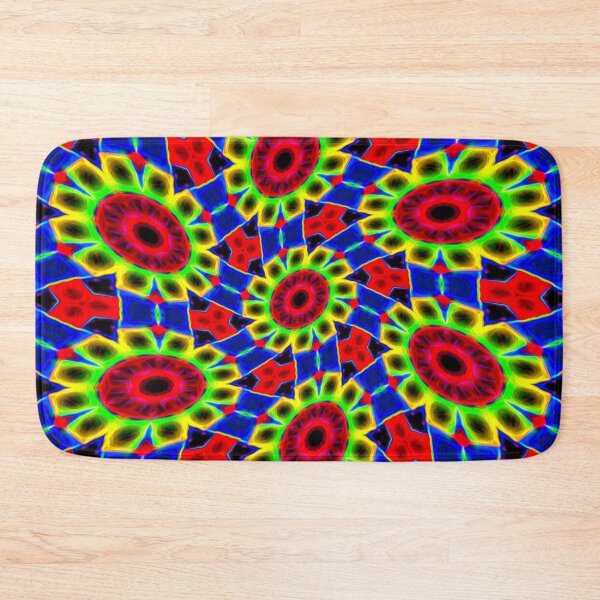 Item preview, Colorful Neon Flowers designed and sold by Patternflower.