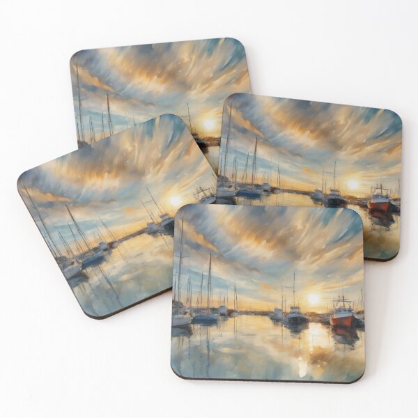 Item preview, Seascape at Sunset designed and sold by DigiDesignArt.