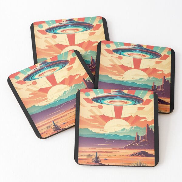 Item preview, Beautiful desert ufo sunset design designed and sold by Sukis-shop.