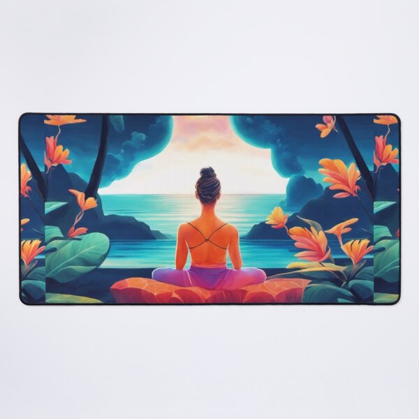 Item preview, Tropical yoga mindfulness. 1st edition.  designed and sold by TheMindfulExpat.