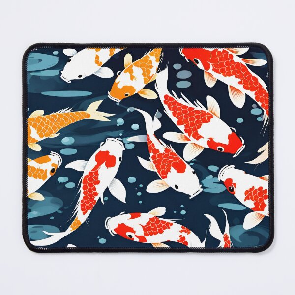 Item preview, Pez Koi en estanque designed and sold by SeamCraft.
