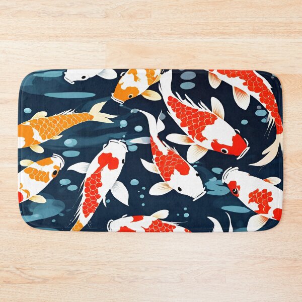 Item preview, Koi Fish in Pond designed and sold by SeamCraft.