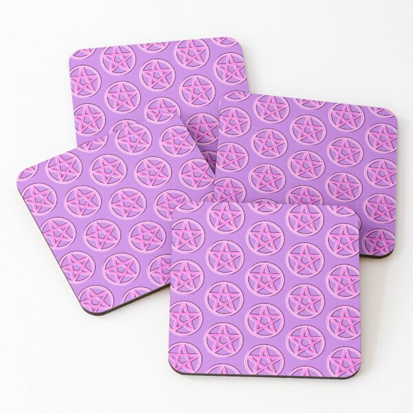 Item preview, Pink Pentagram Pattern designed and sold by sasyall.