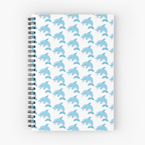 Item preview, Cute Smiling Dolphin designed and sold by whimsizoo.