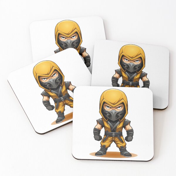 Item preview, Mortal Kawaii: Chibi Combatants - Scorpion two designed and sold by Nick C.