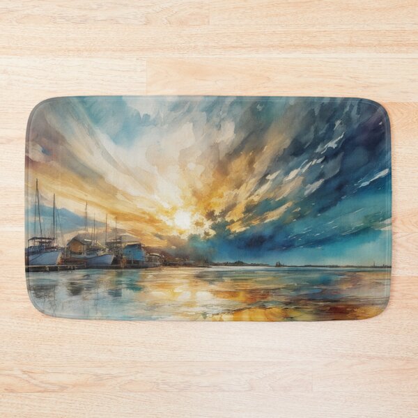 Item preview, Seascape at Sunset III designed and sold by DigiDesignArt.