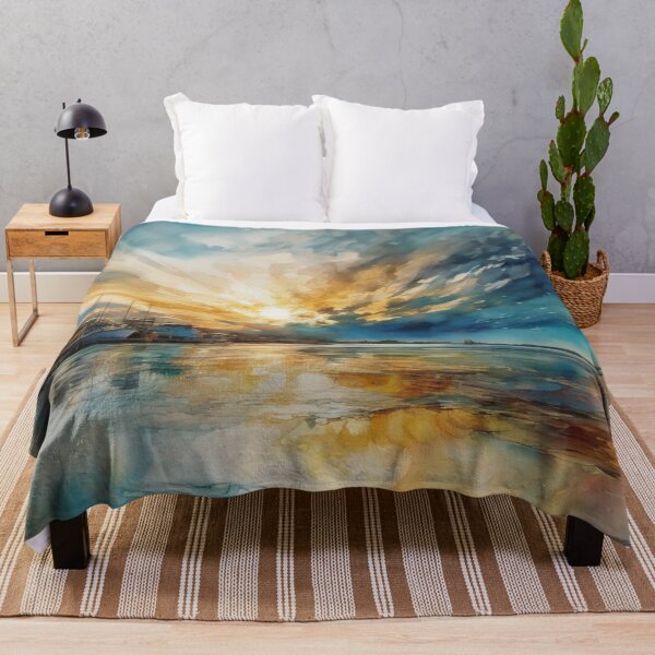 Item preview, Paisaje marino al atardecer III designed and sold by DigiDesignArt.