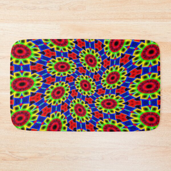 Item preview, Colorful Neon Flowers designed and sold by Patternflower.