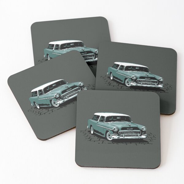 Item preview, Teal-colored 55 Chevy Nomad designed and sold by Glenn Mueller.