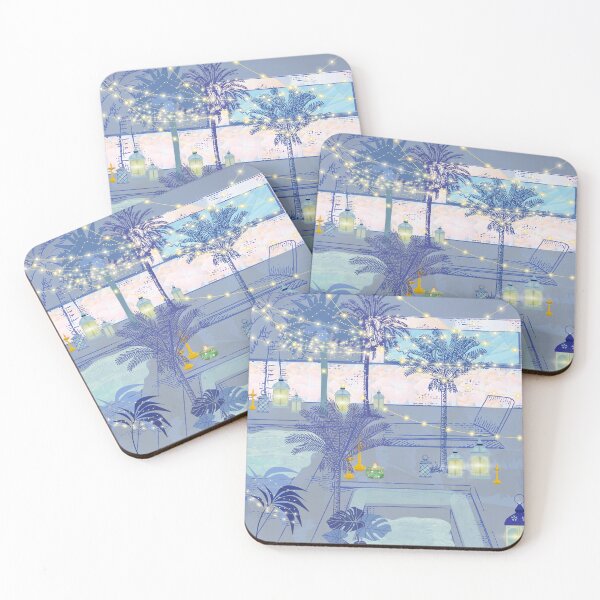 Item preview, Copy of Pool and palms, lanterns, water,  designed and sold by Sugar Wisdom .
