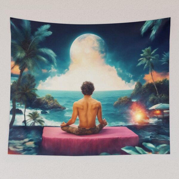 Item preview, Tropical yoga mindfulness. 3rd edition.  designed and sold by TheMindfulExpat.