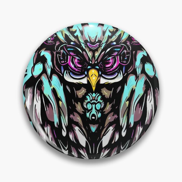 Item preview, Cyber Punk Owl  designed and sold by obviouslogic.
