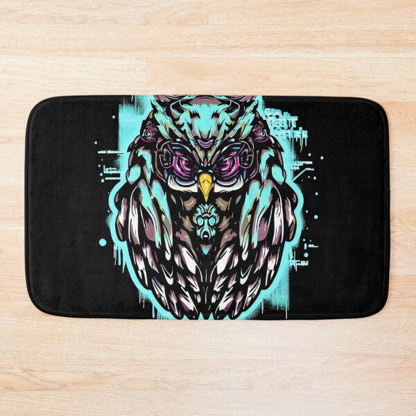 Item preview, Cyber Punk Owl  designed and sold by obviouslogic.